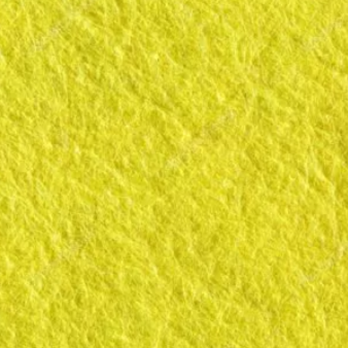 Carré de feutrine  jaune - 1,3mm