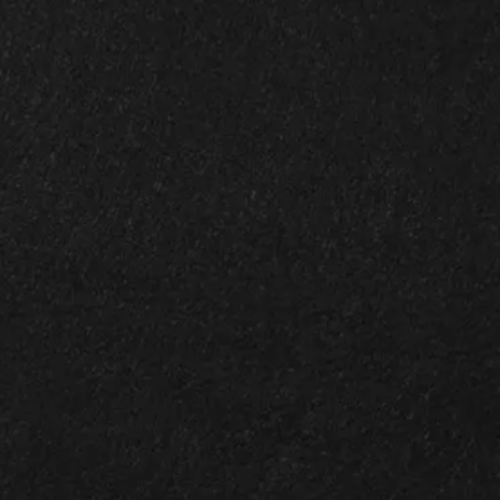 Carré de feutrine noire - 1,3mm