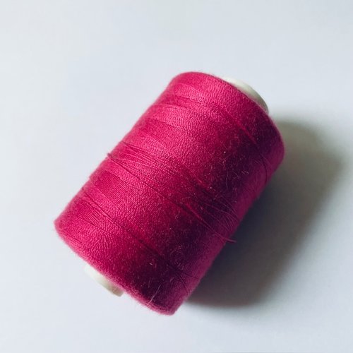 Fil à coudre rose cerise  - 1km