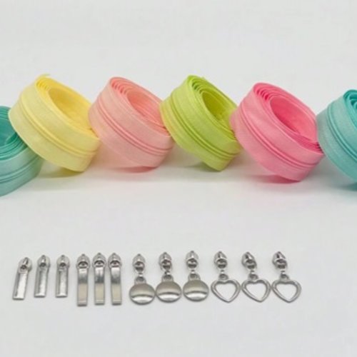 Fermeture éclair avec curseur fantaisie