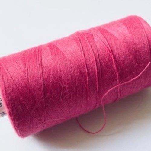 Fil à coudre rose fuchsia  - 1km