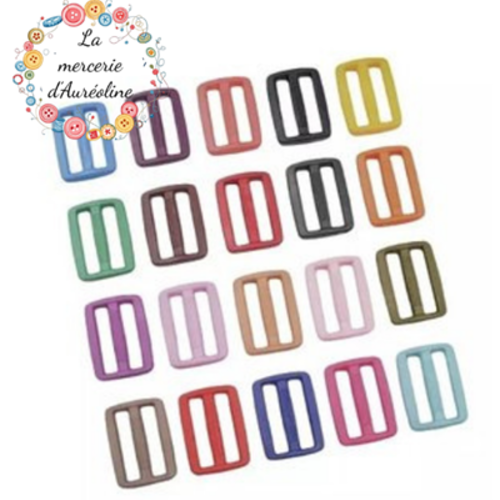 2 x boucle coulissante   - 25mm