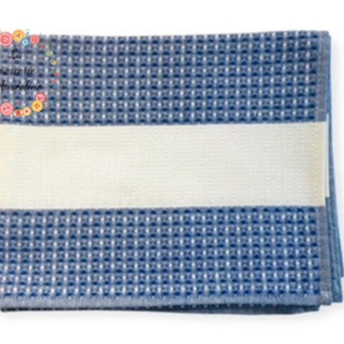 Essuie mains en coton à broder