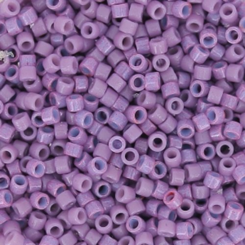 1,5g de perles miyuki delica 11/0 - db2139 - orchidée foncé