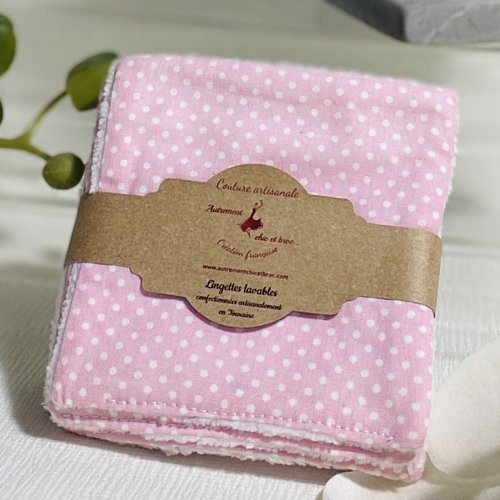 Lingettes lavables brigitte