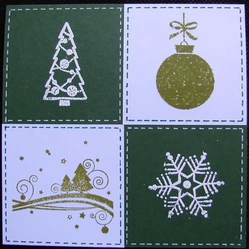 Carte Kirigami Boule De Noël Bonnes Fêtes De Noël Du Nouvel An Verte Et Blanche