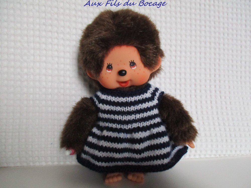 V??tement pour kiki 20 cm, robe et gilet - Un grand march?�