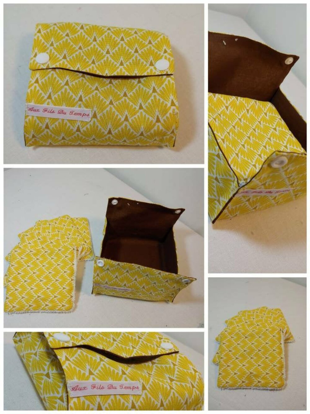 La Pochette De Voyage De 5 Lingettes Demaquillante Lavable Ecologique 100 Coton Pour Femme Ou Bebe En Coton Mode Et Eponge Douce Un Grand Marche