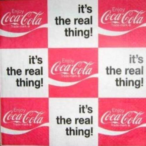 Serviette en papier enjoy coca-cola #al013u
