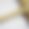 Biais doré pailleté, 15 mm, biais universe pré-plissée 