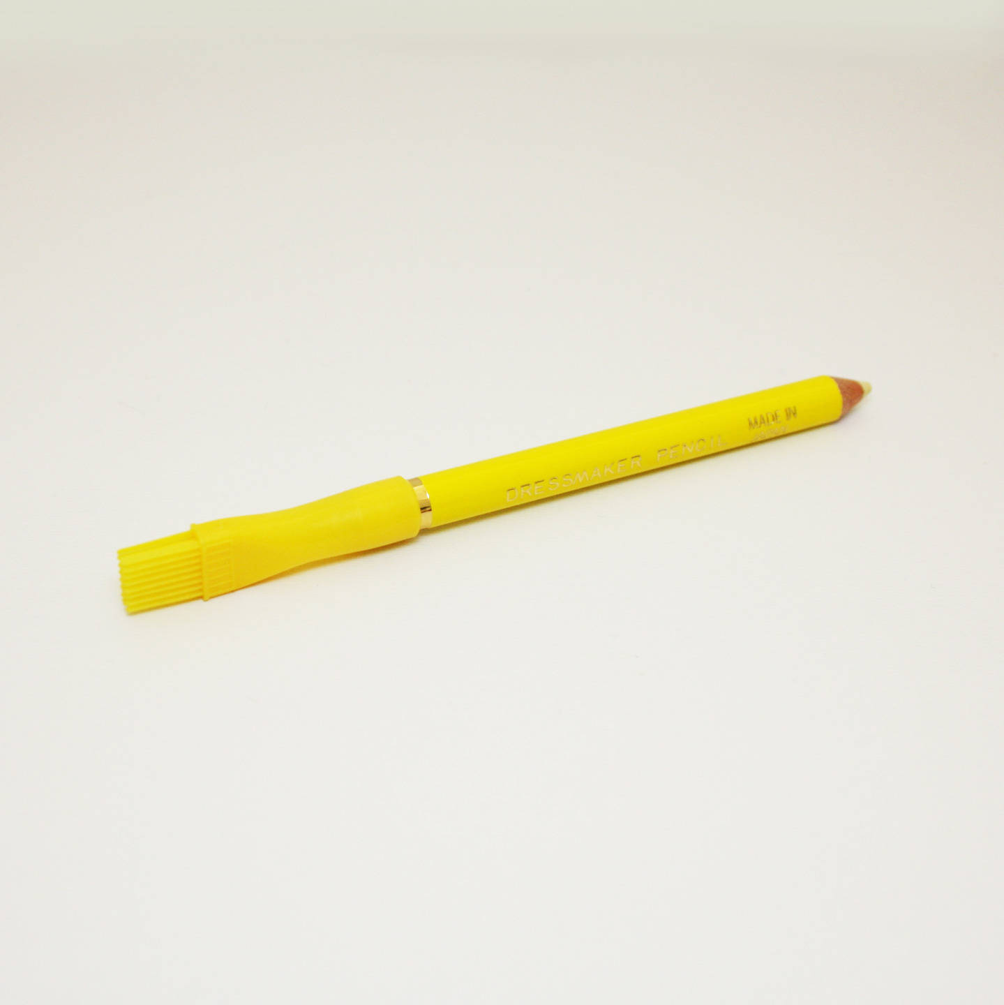 Crayon craie couture avec un pinceau à l'extrémité, jaune - Un grand marché