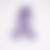 Fermeture éclair, 18 cm, violet pastel, non séparable 