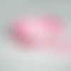 Ruban chevrons rose bonbon et blanc, 20 mm, 1 m, ruban gros grain zigzag imprimé, non adhésif 