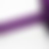 Biais violet, prune, 18 mm, biais universel en coton pré-plissée 