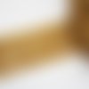 Galon frange doré pailleté, 7 cm, or jaune, 1 m, ruban à franges