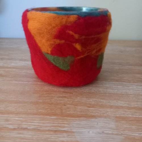 Pot feutrée