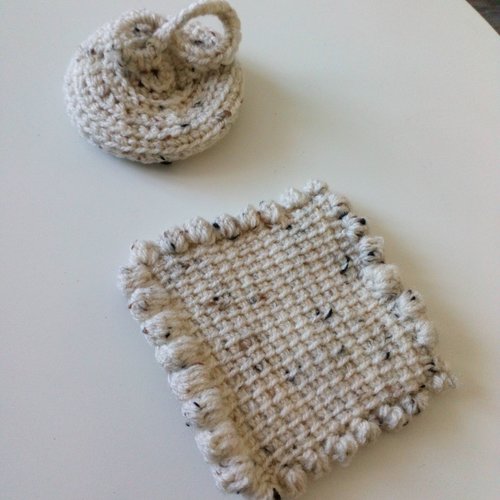 Tawashi et lavette crochet 