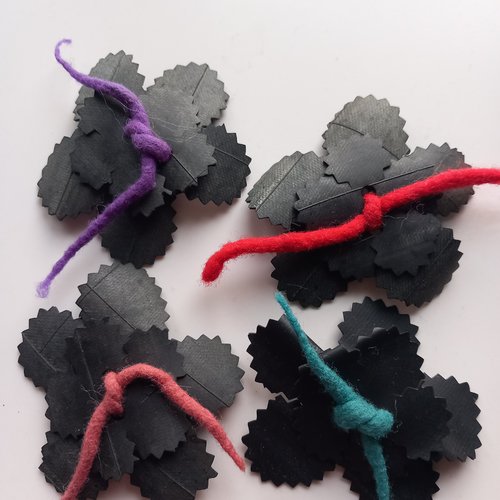 Broche chambre à air recyclée ️