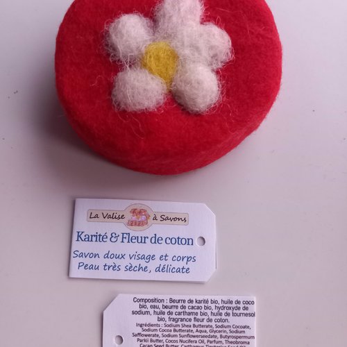 Savon feutré bio