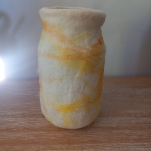 Pot feutrée