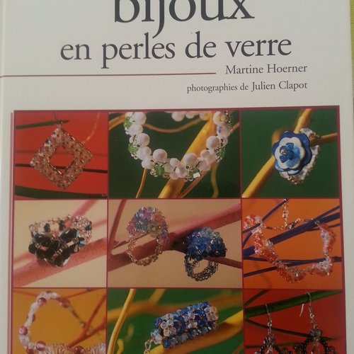 Livre "bijoux en perles de verre" - edition l'inédite -