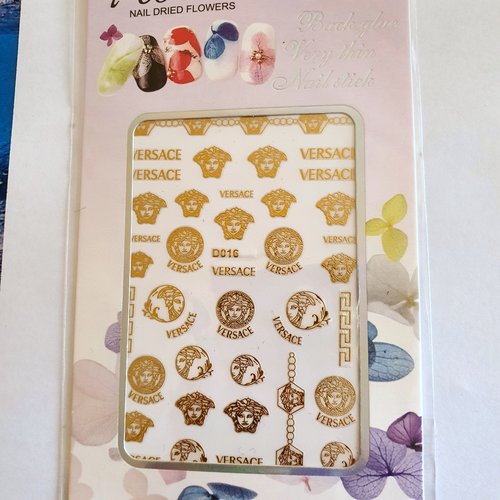 1 grande carte stickers ongles logos (483.9947)