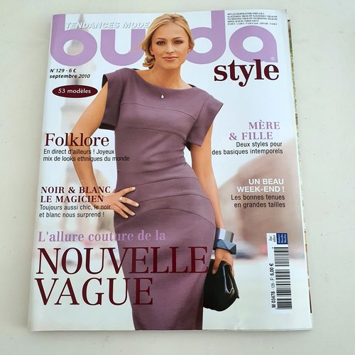 Magazine "vintage" burda style - septembre 2010 -