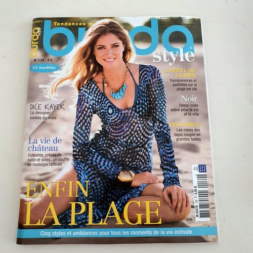 Magazine "vintage" burda style - juillet 2011 -