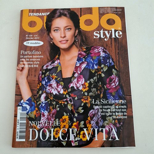 Magazine "vintage" burda style - fevrier 2011 -