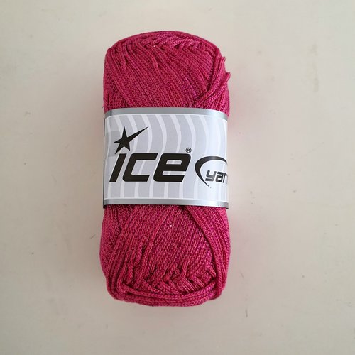 Fil corde macramé 2 à 3 mm - ice yarns - 100 % polyester -