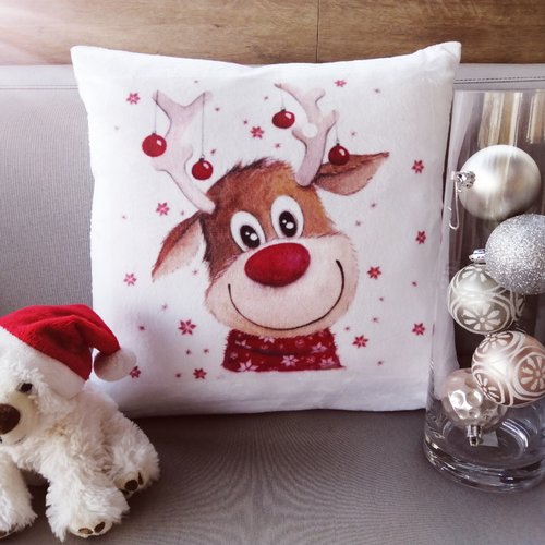 coussin de noel