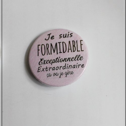 Badge Formule Magique Un Grand Marche