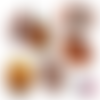 Petites boîtes - 45 images pour cabochon ovale - page digitale pour cabochon et/ou badge