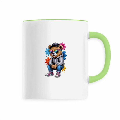 Ours streetwear effet broder – mug cool  amp; urbain