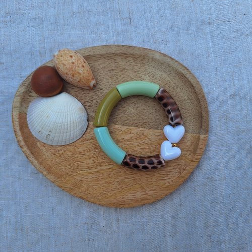 Bracelet éclat de cœur léo
