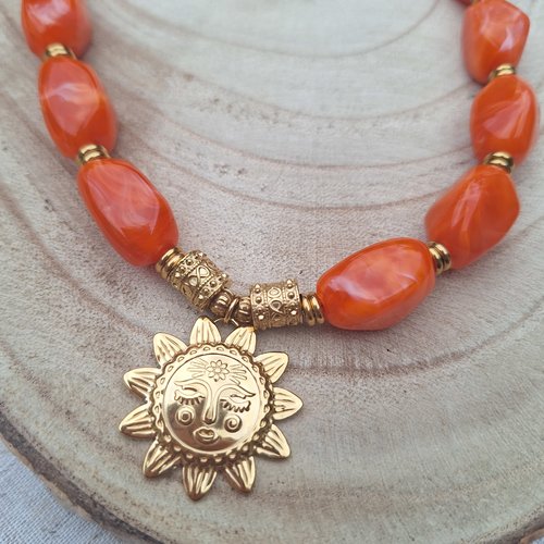 Collier héritage – soleil