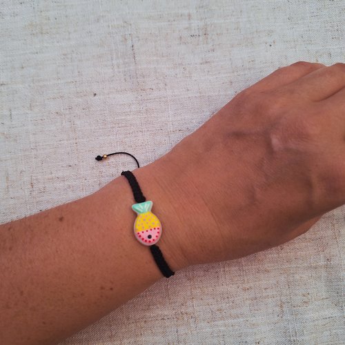Bracelet macramé « petit poisson »