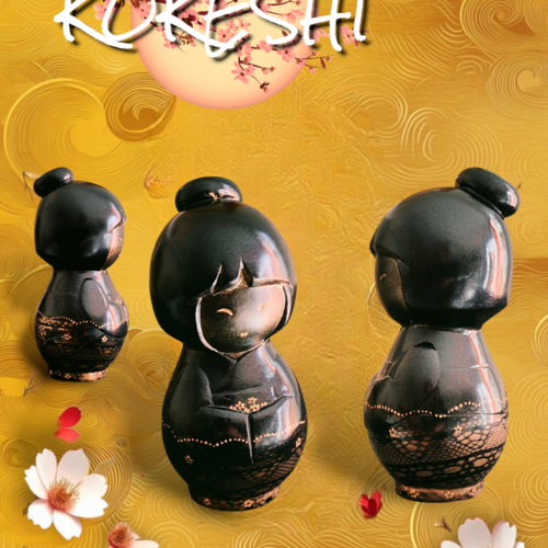 Yuki. la collection kokeshi