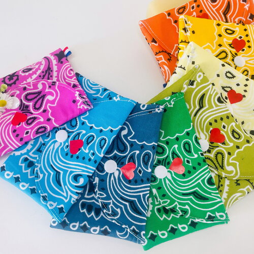 Pochette à savon ou shampooing bandanas