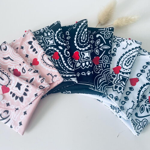 Pochette à savon ou shampooing bandanas