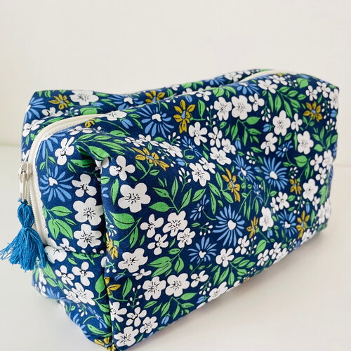 Trousse de toilette, maquillage, molletonné