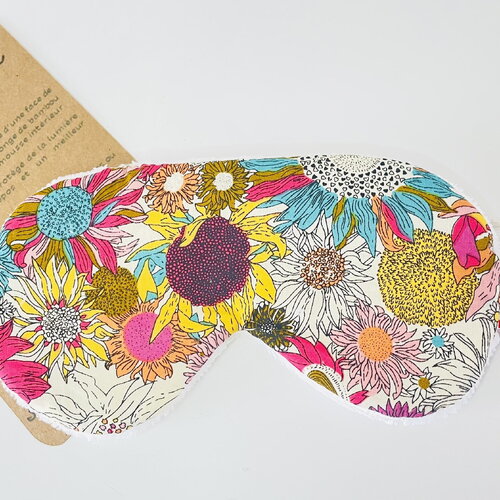 Masque de nuit, masque de voyage, masque repos en liberty