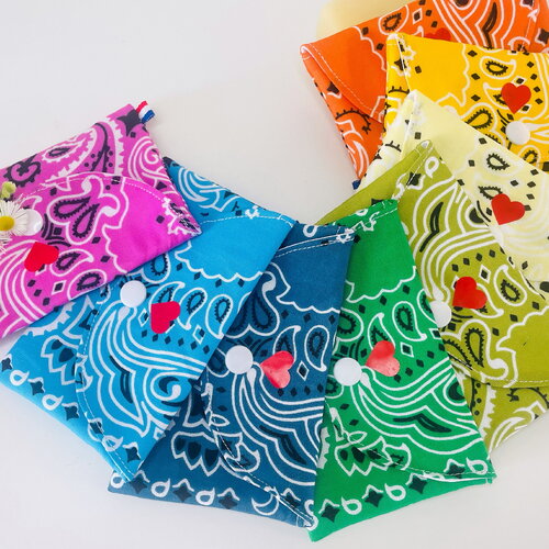 Pochette à savon ou shampooing bandanas