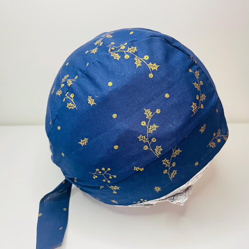 Calot de bloc noël en coton et avec un élastique