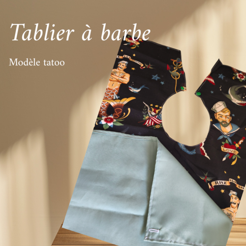 Tablier à barbe