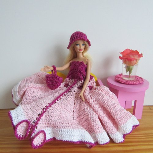 Ensemble " coralie " pour barbie