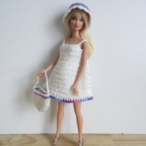 Ensemble " bernadette " pour poupée barbie