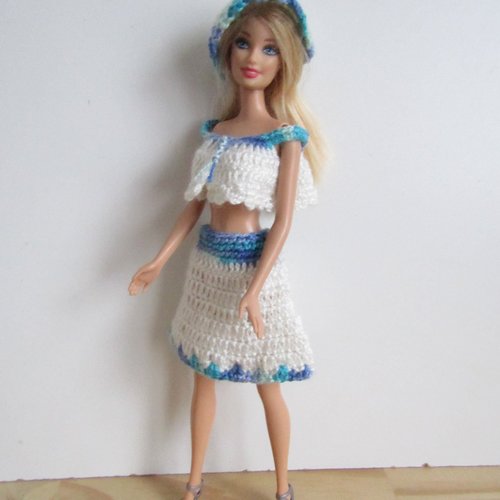 Ensemble " lydie " pour poupée barbie