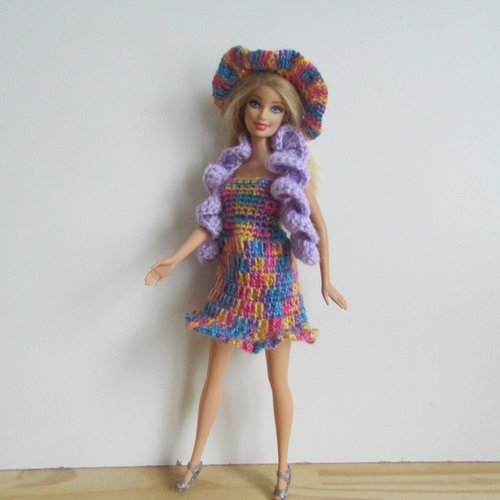 Ensemble " pricillia " pour poupée barbie
