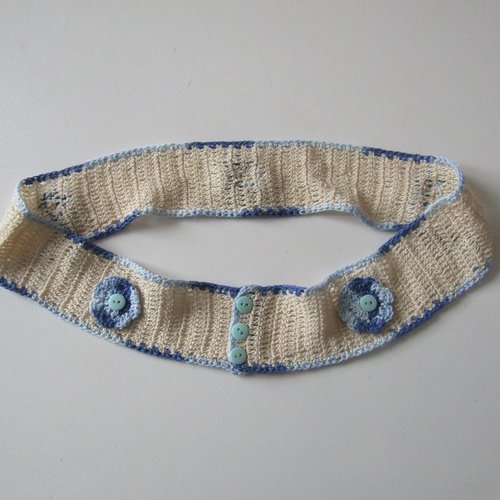 Ceinture femme au crochet